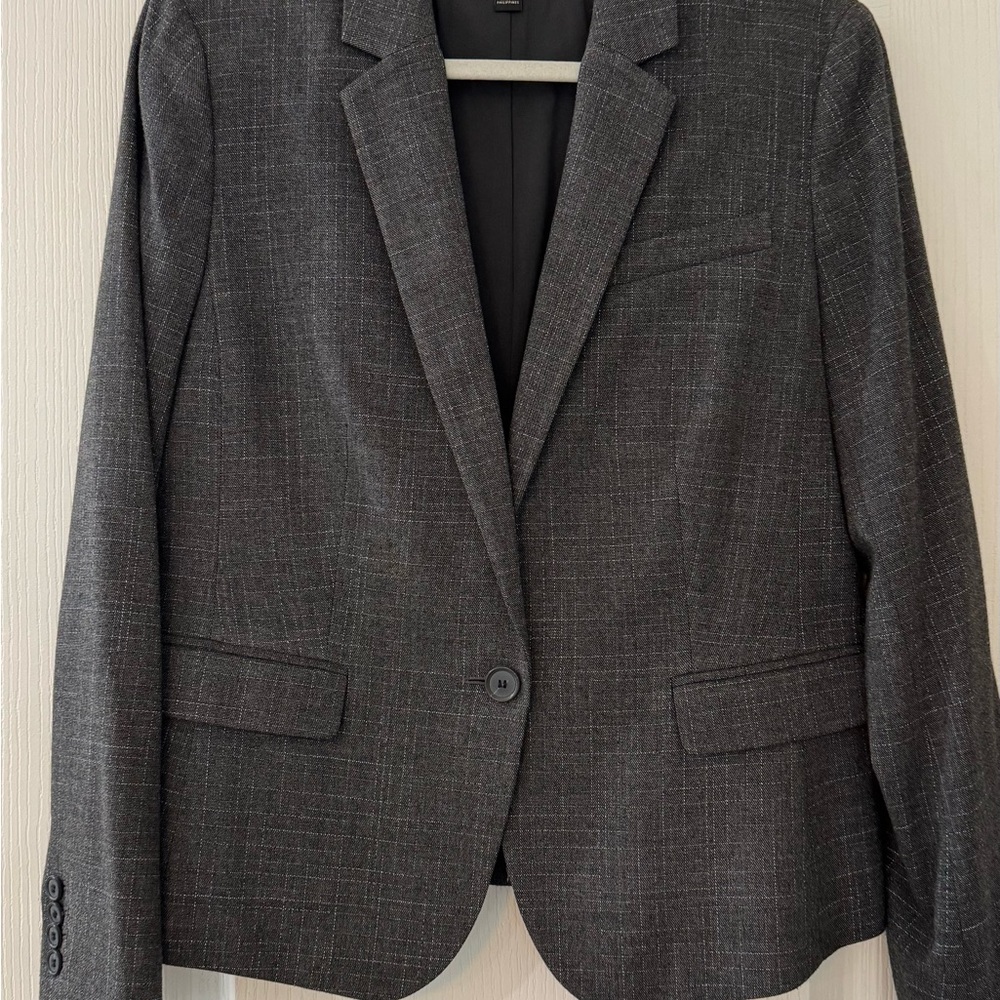 Ann Taylor Charcoal Blazer